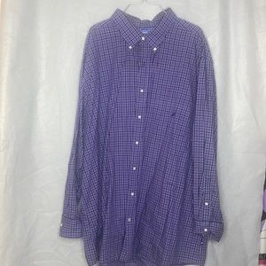 Purple plaid shirt